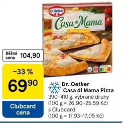 Tesco Dr. Oetker Casa di Mama Pizza nabídka