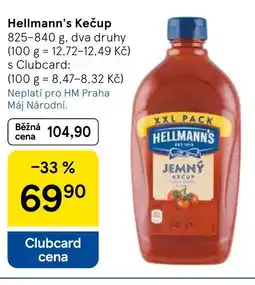 Tesco HELLMANN'S Kečup nabídka