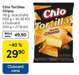 Tesco Chio Tortillas Chipsy nabídka