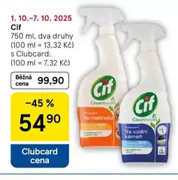 Tesco Cif nabídka