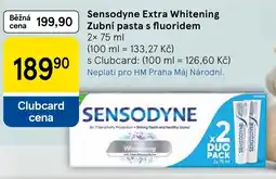 Tesco Sensodyne Extra Whitening Zubní pasta s fluoridem nabídka