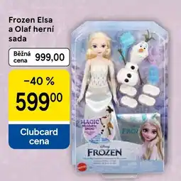 Tesco Frozen Elsa a Olaf herní sada nabídka