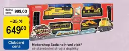 Tesco Motorshop Sada na hraní vlak nabídka