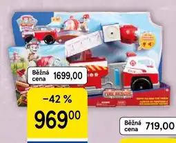Tesco Paw Patrol Hasičský vůz nabídka