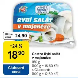 Tesco Gastro Rybí salát v majonéze nabídka