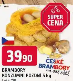 Trefa BRAMBORY KONZUMNÍ POZDNÍ 5 kg nabídka