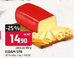 Trefa EIDAM SÝR 30% tuku, 100 g nabídka