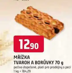 Trefa MŘÍŽKA TVAROH A BORŮVKY 70 g nabídka
