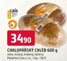 Trefa CHALUPÁŘSKÝ CHLÉB 600 g nabídka