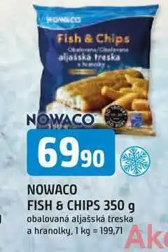 Trefa NOWACO FISH & CHIPS 350 g nabídka
