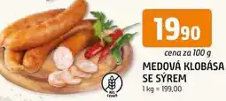 Trefa MEDOVÁ KLOBÁSA SE SÝREM 100 g nabídka
