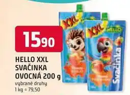 Trefa HELLO XXL SVAČINKA OVOCNÁ 200 g nabídka