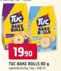 Trefa TUC BAKE ROLLS 80 g nabídka