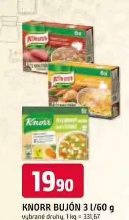 Trefa KNORR BUJÓN 60 g nabídka