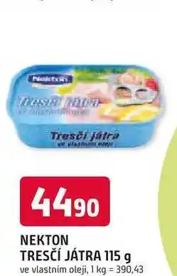 Trefa ΝΕΚΤΟΝ TRESČÍ JÁTRA 115 g nabídka