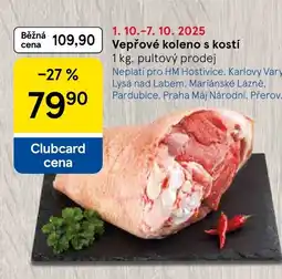 Tesco Vepřové koleno s kostí nabídka