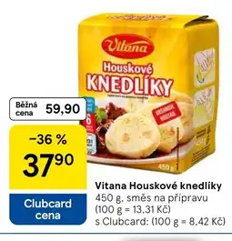 Tesco Vitana Houskové knedlíky nabídka