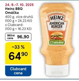 Tesco Heinz BBQ Omáčka nabídka