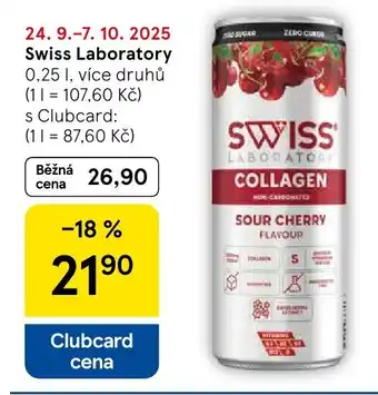 Tesco Swiss Laboratory nabídka
