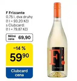 Tesco F Frizzante nabídka