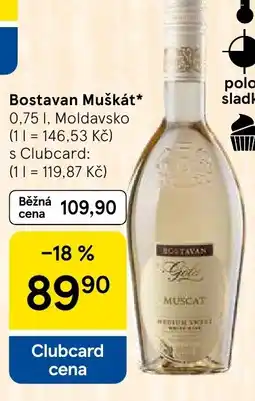 Tesco Bostavan Muškát nabídka
