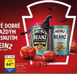 Tesco Heinz fazole nabídka
