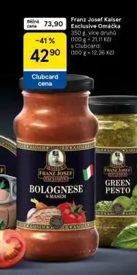 Tesco Franz Josef Kaiser Exclusive Omáčka nabídka