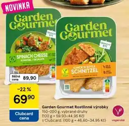 Tesco Garden Gourmet Rostlinné výrobky nabídka