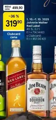 Tesco Johnnie Walker Red Label nabídka