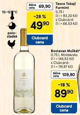 Tesco Tokaji furmint nabídka