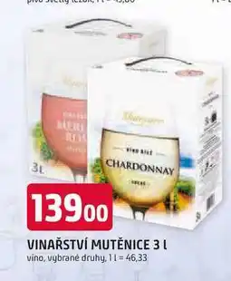 Trefa VINAŘSTVÍ MUTĚNICE 3l víno nabídka