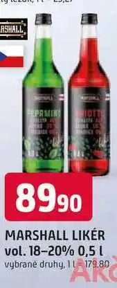 Trefa MARSHALL LIKÉR vol. 18-20% 0,5l nabídka