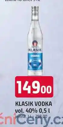 Trefa KLASIK VODKA vol. 40% 0,5l nabídka