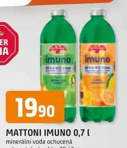Trefa MATTONI IMUNO 0,7 L nabídka
