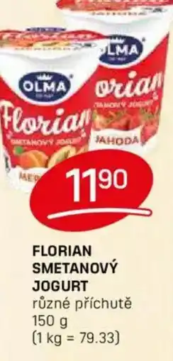 Flop OLMA Florian smetanový jogurt nabídka