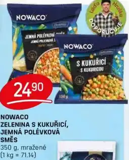 Flop Nowaco zelenina s kukuřicí, jemná polévková směs nabídka