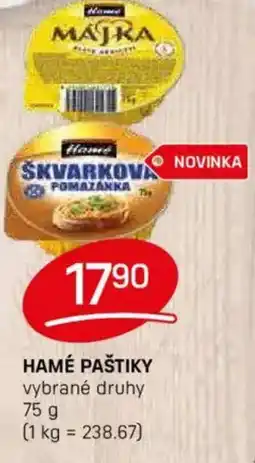 Flop Hamé paštiky nabídka