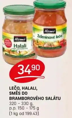 Flop Lečo, halali, směs do bramborového salátu nabídka