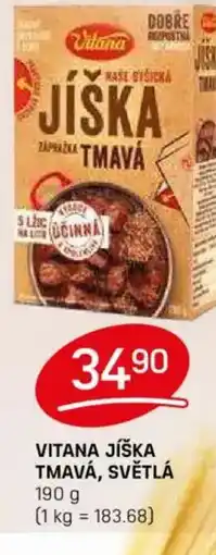 Flop Vitana jiška tmavá, světlá nabídka