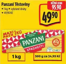 Albert Panzani Těstoviny nabídka