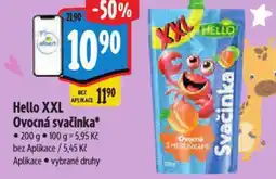 Albert Hello XXL Ovocná svačinka nabídka