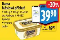 Albert Rama Máslová příchuť nabídka