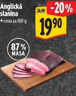 Albert Anglická slanina nabídka