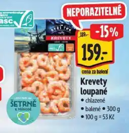 Albert Krevety loupané nabídka