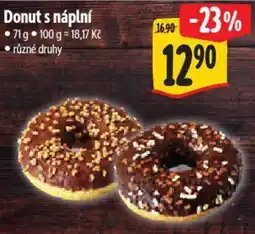 Albert Donut s náplní nabídka