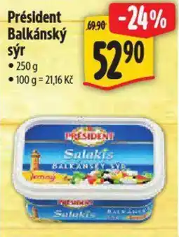 Albert Président Balkánský sýr nabídka