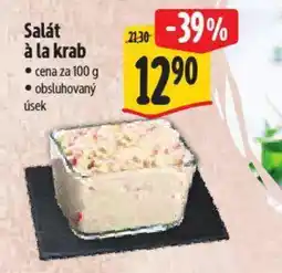 Albert Salát à la krab nabídka