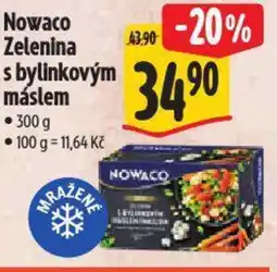 Albert Nowaco Zelenina s bylinkovým máslem nabídka