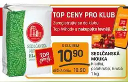 Flop SEDLČANSKÁ MOUKA hladká, polohrubá, hrubá 1 kg nabídka