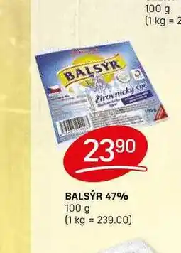 Flop BALSÝR 47% 100 g nabídka